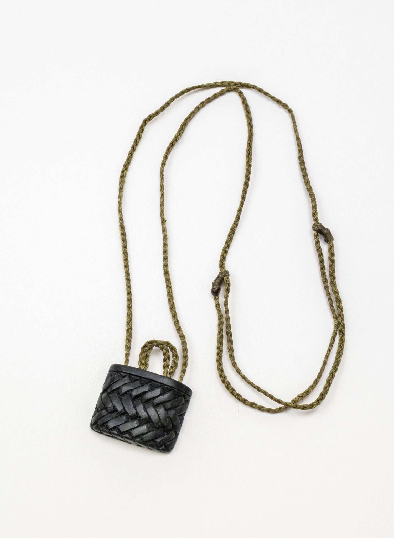 Small Pounamu Kete Pendant