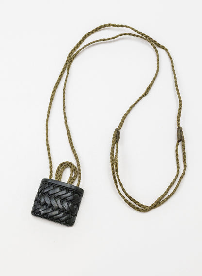 Small Pounamu Kete Pendant