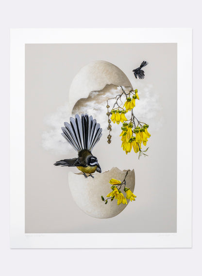 Eggshell Exhibition - Giclée Print