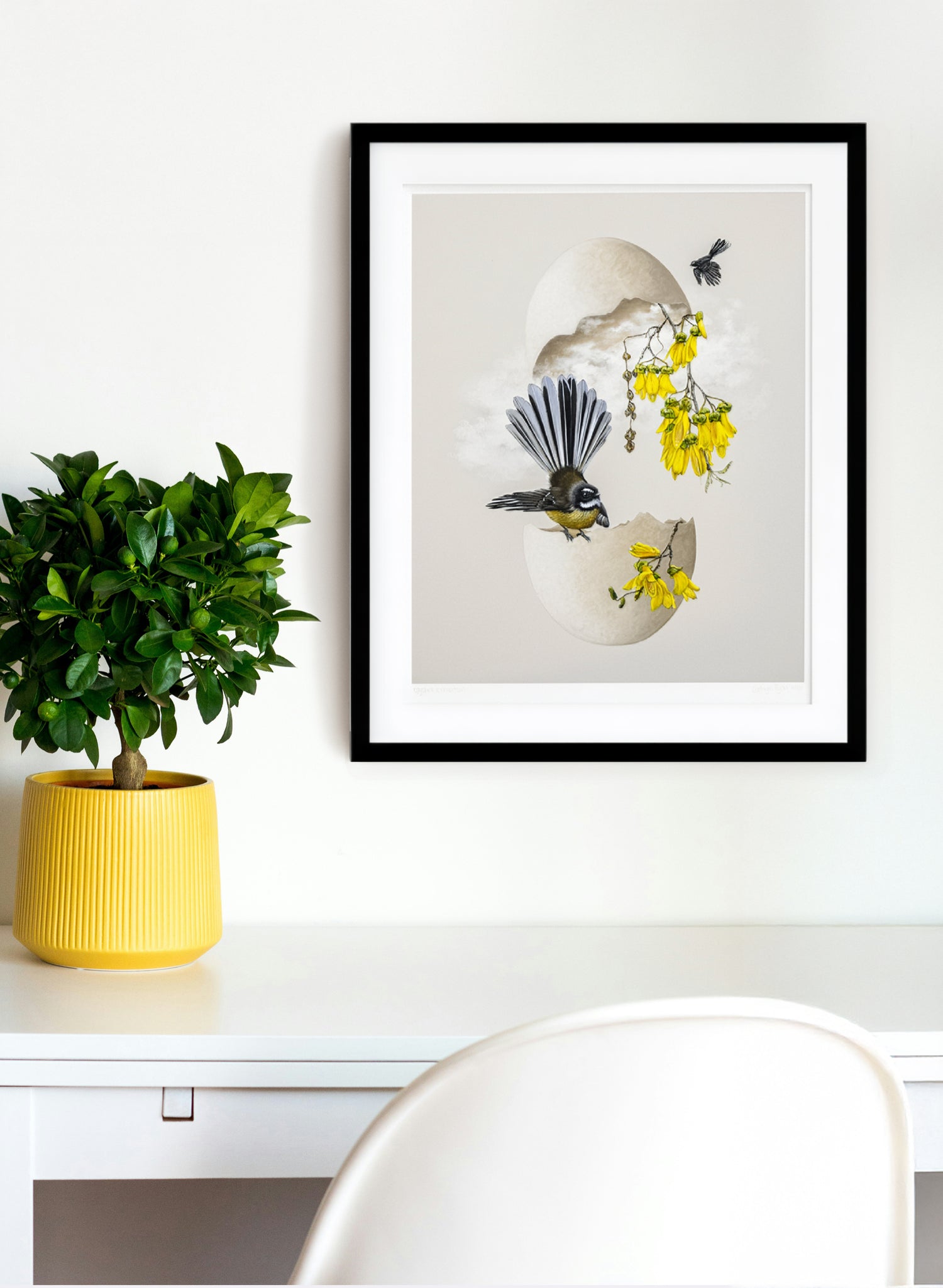 Eggshell Exhibition - Giclée Print