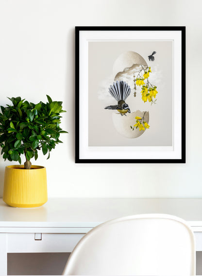 Eggshell Exhibition - Giclée Print