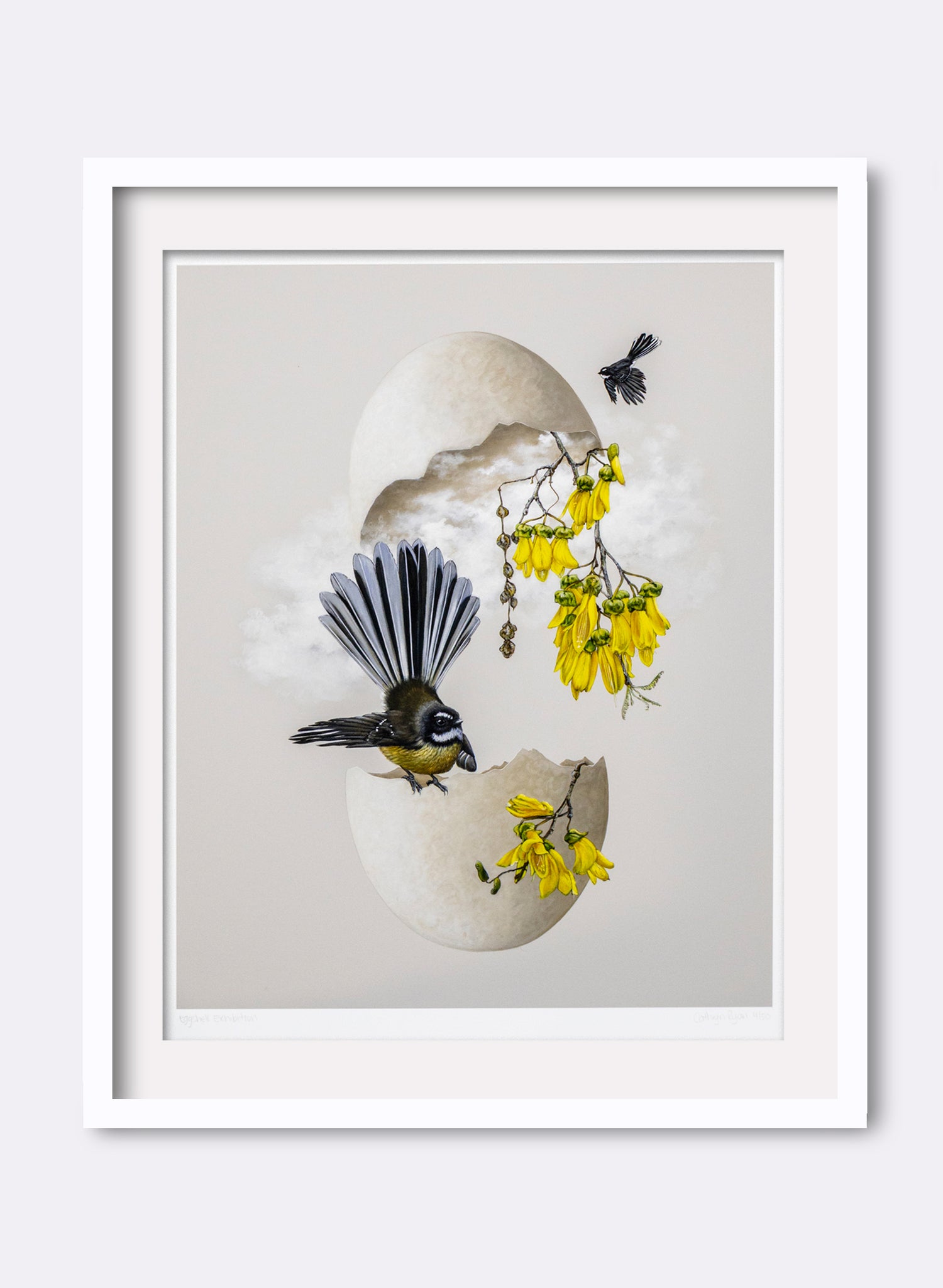 Eggshell Exhibition - Giclée Print