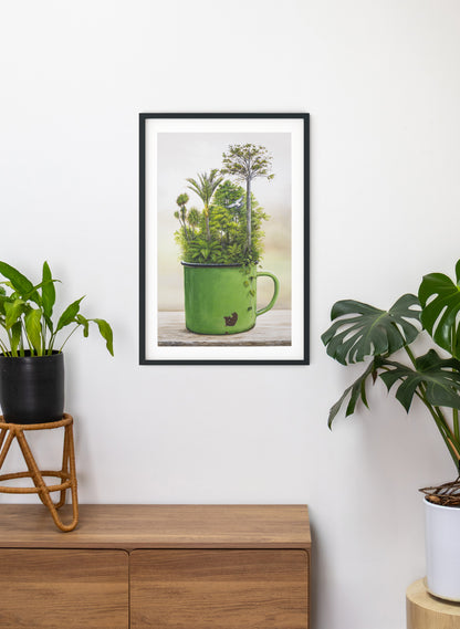 Green Tea - Giclée Print