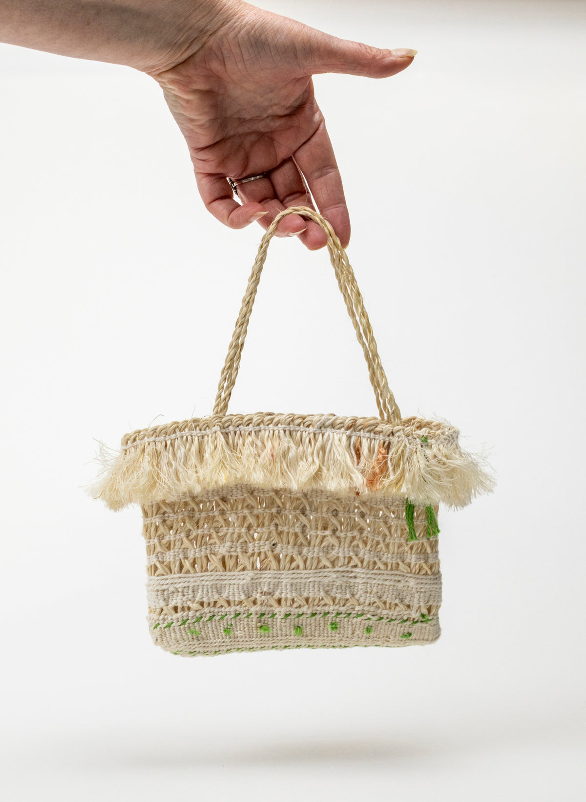 Muka Kete on a Stand