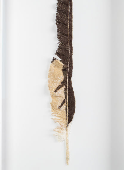 Harrier Hawk Feather 3D Embroidery