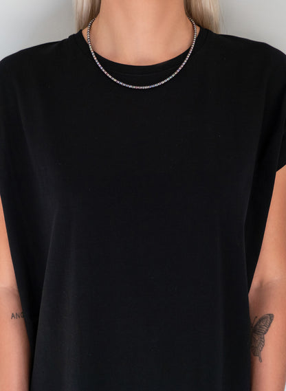 Contrast Black - Necklace