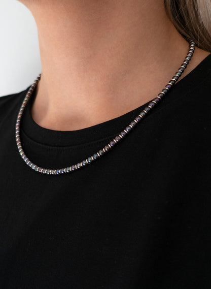 Contrast Black - Necklace
