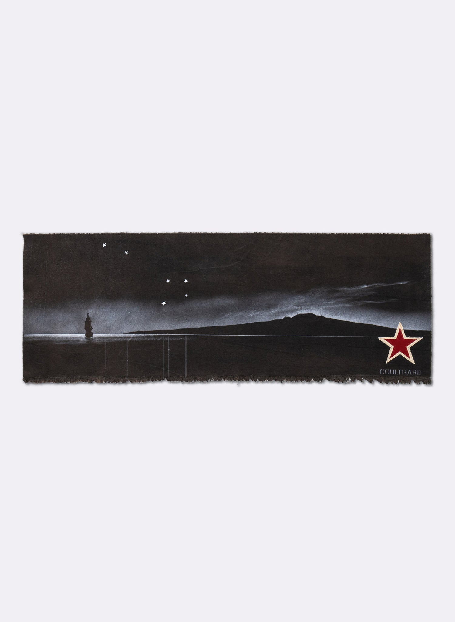 Rangitoto Greeting Flag 25-815 - Brown / Black