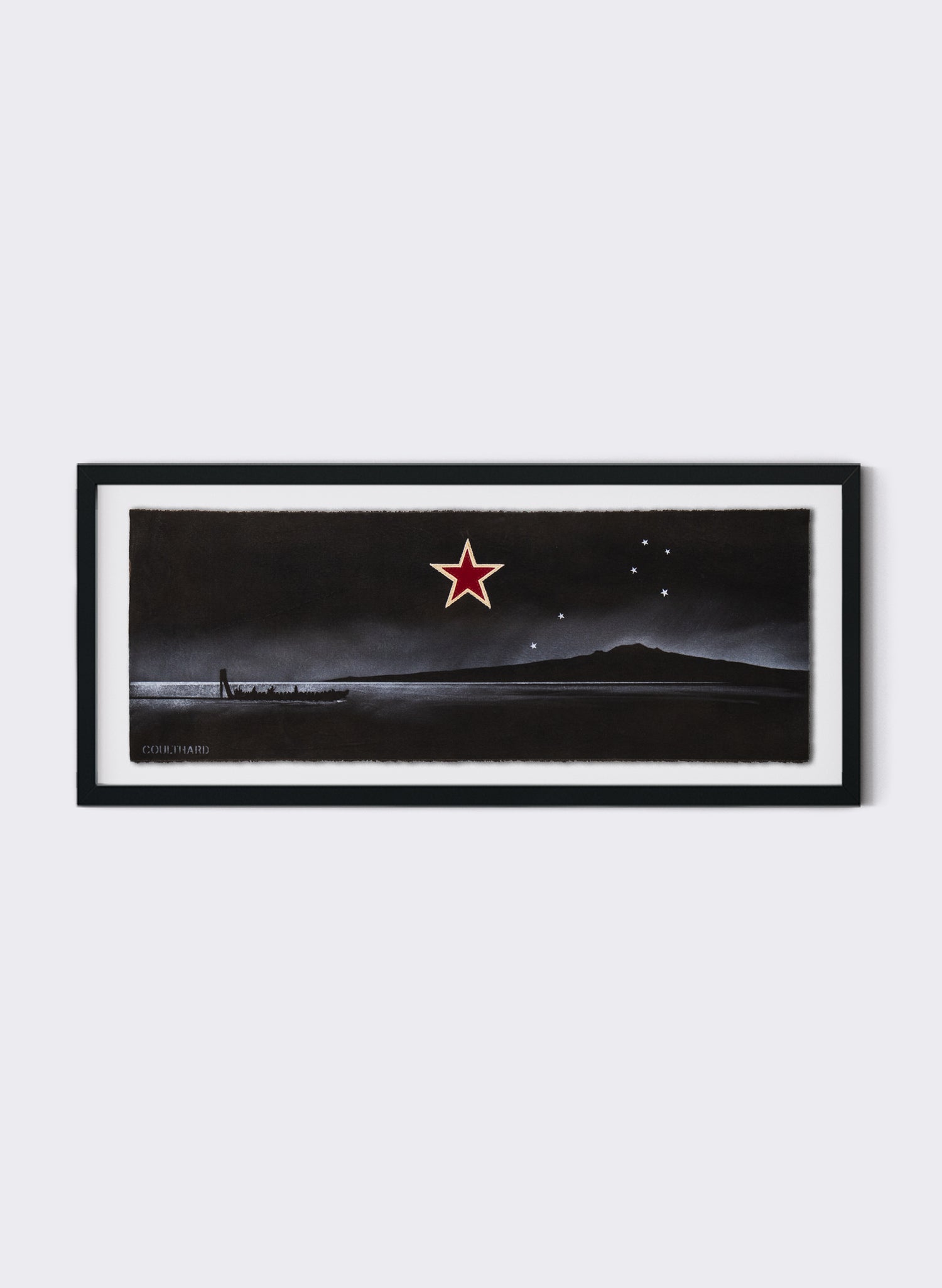 Rangitoto Waka Flag 25-816 - Brown / Black