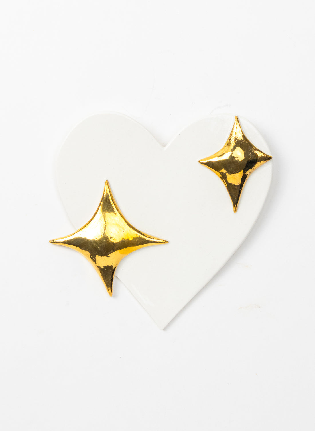 Emoji Wall Heart with Golden Stars