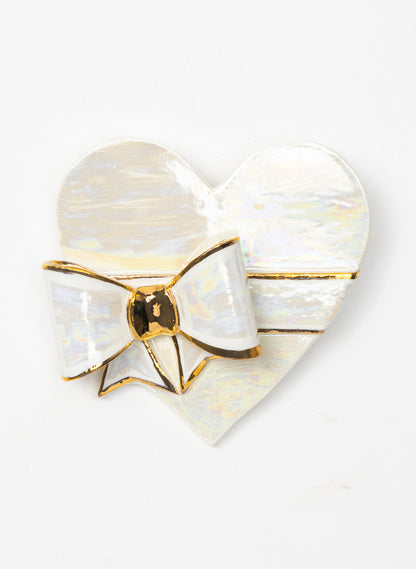 Emoji Wall Heart with Bow