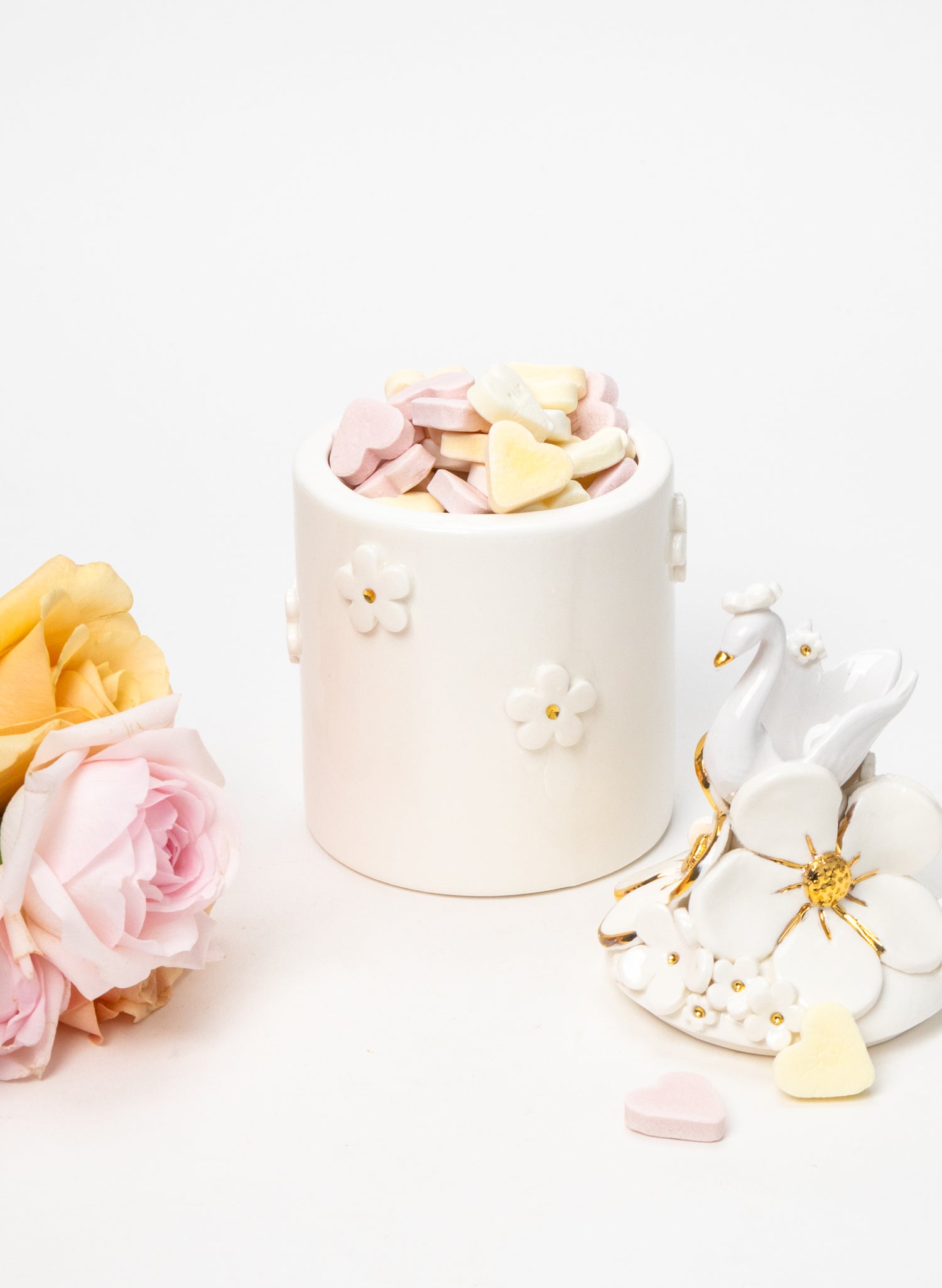 Small Swan Jar