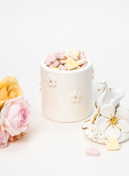 Small Swan Jar