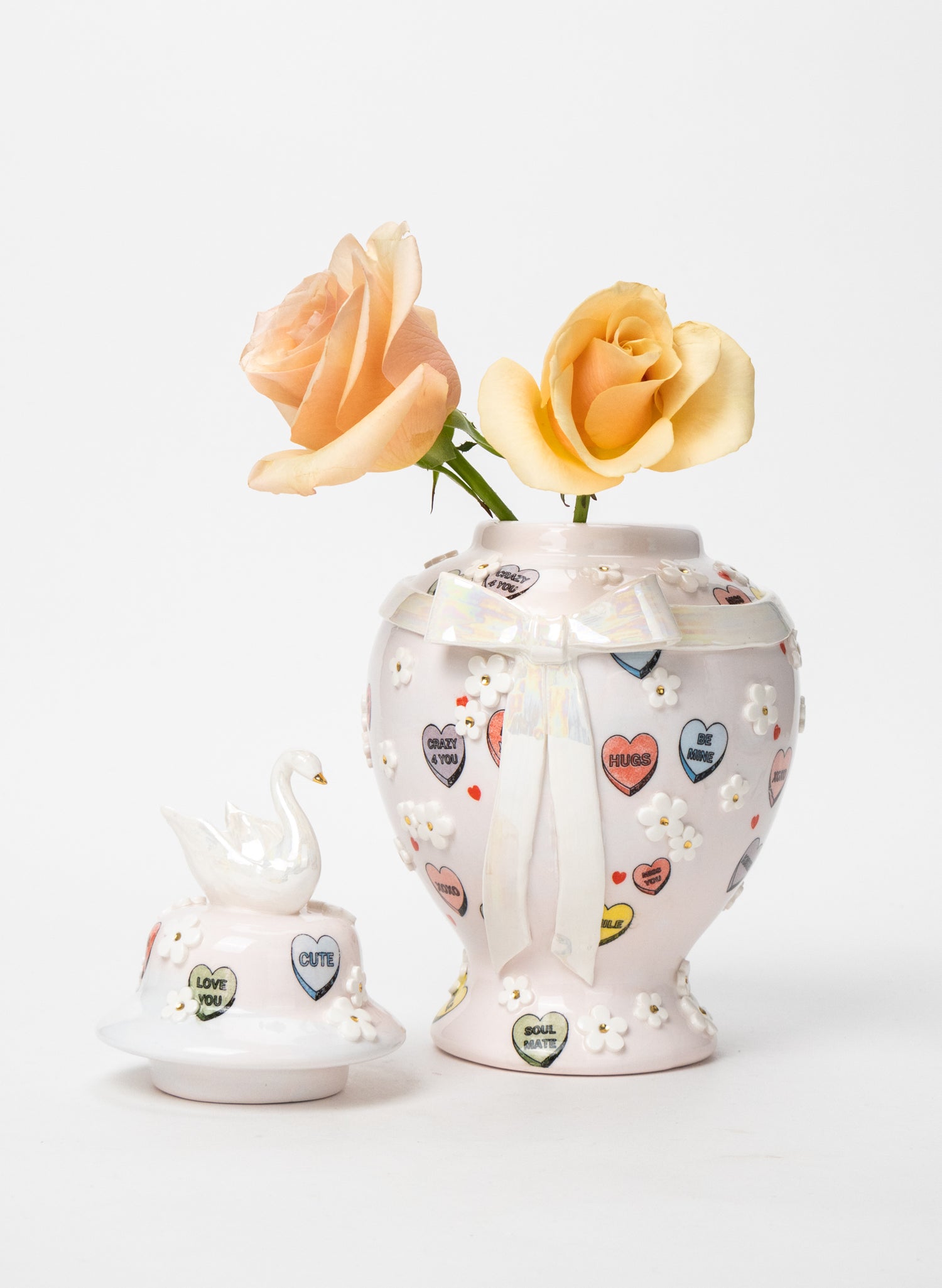 Medium Swan Vase