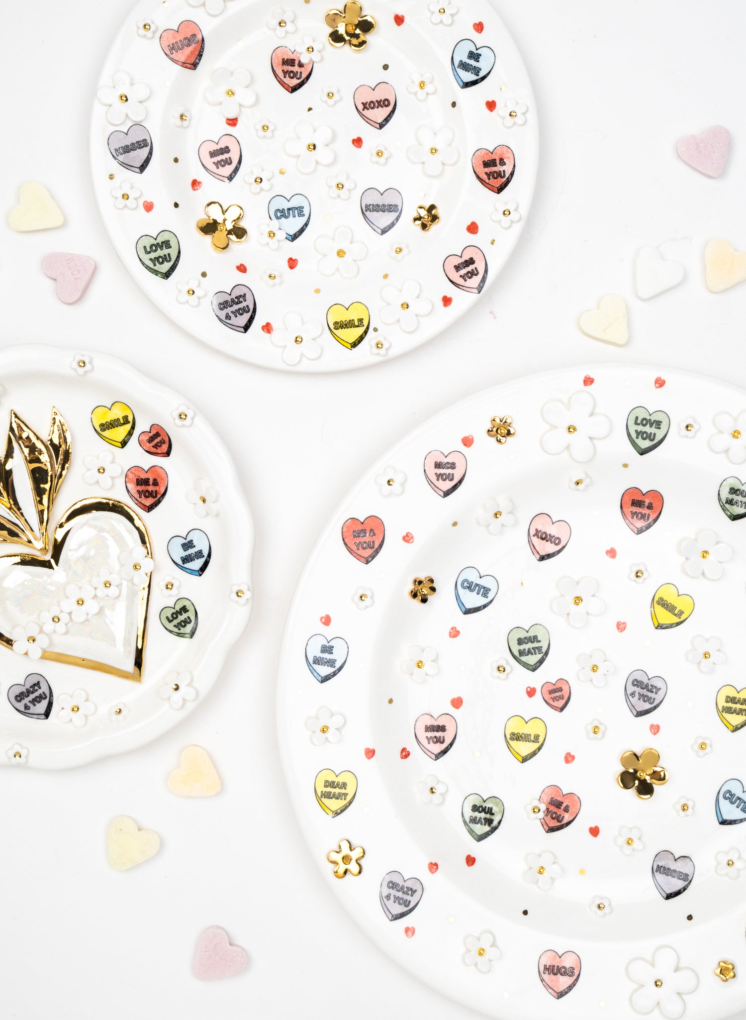 Small Round Sacred Heart Wall Plate
