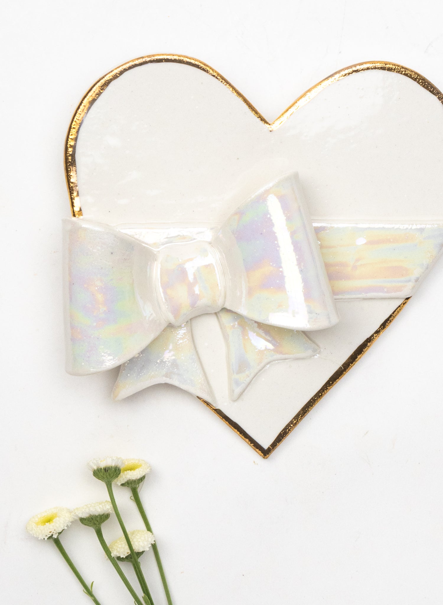 Emoji Wall Heart with Bow