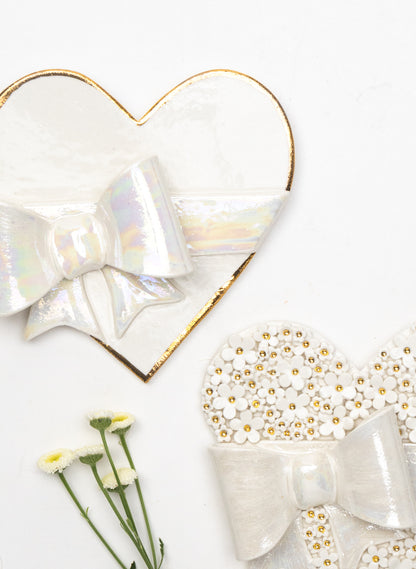 Emoji Wall Heart with Bow