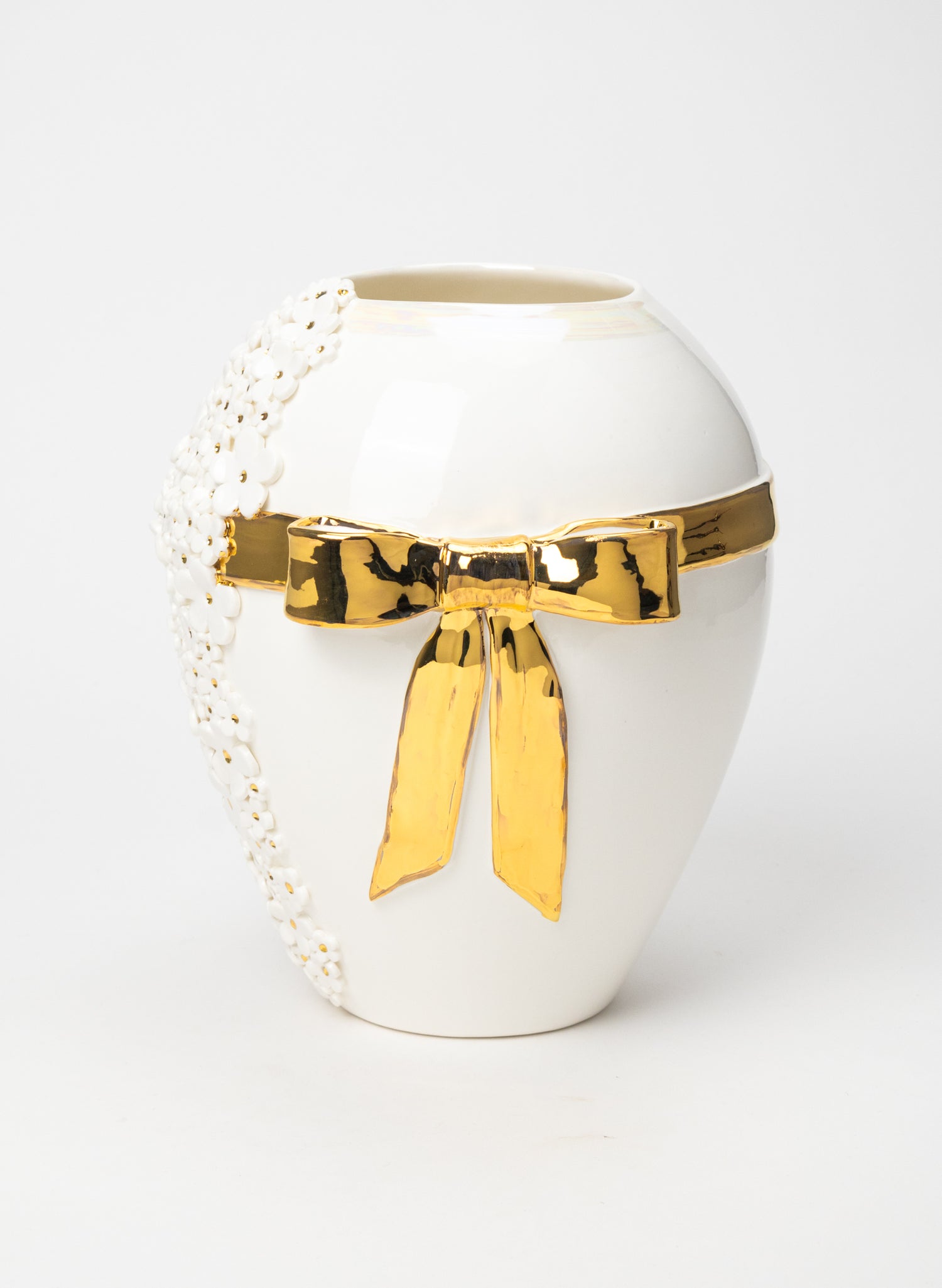 XXL Ginger Jar with a Golden Bow