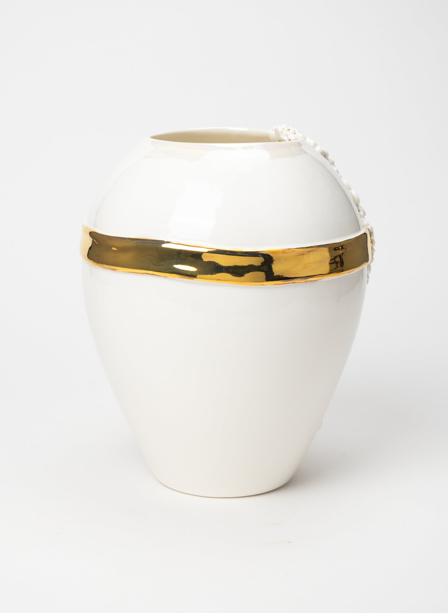 XXL Ginger Jar with a Golden Bow