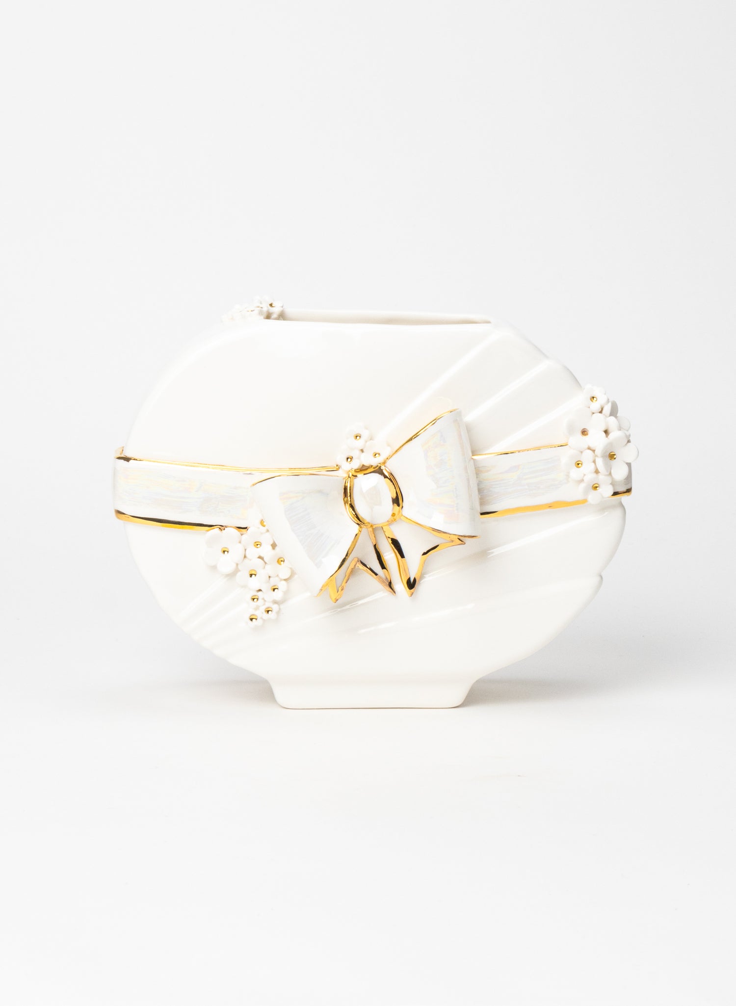 XL Deco Vase with Bow