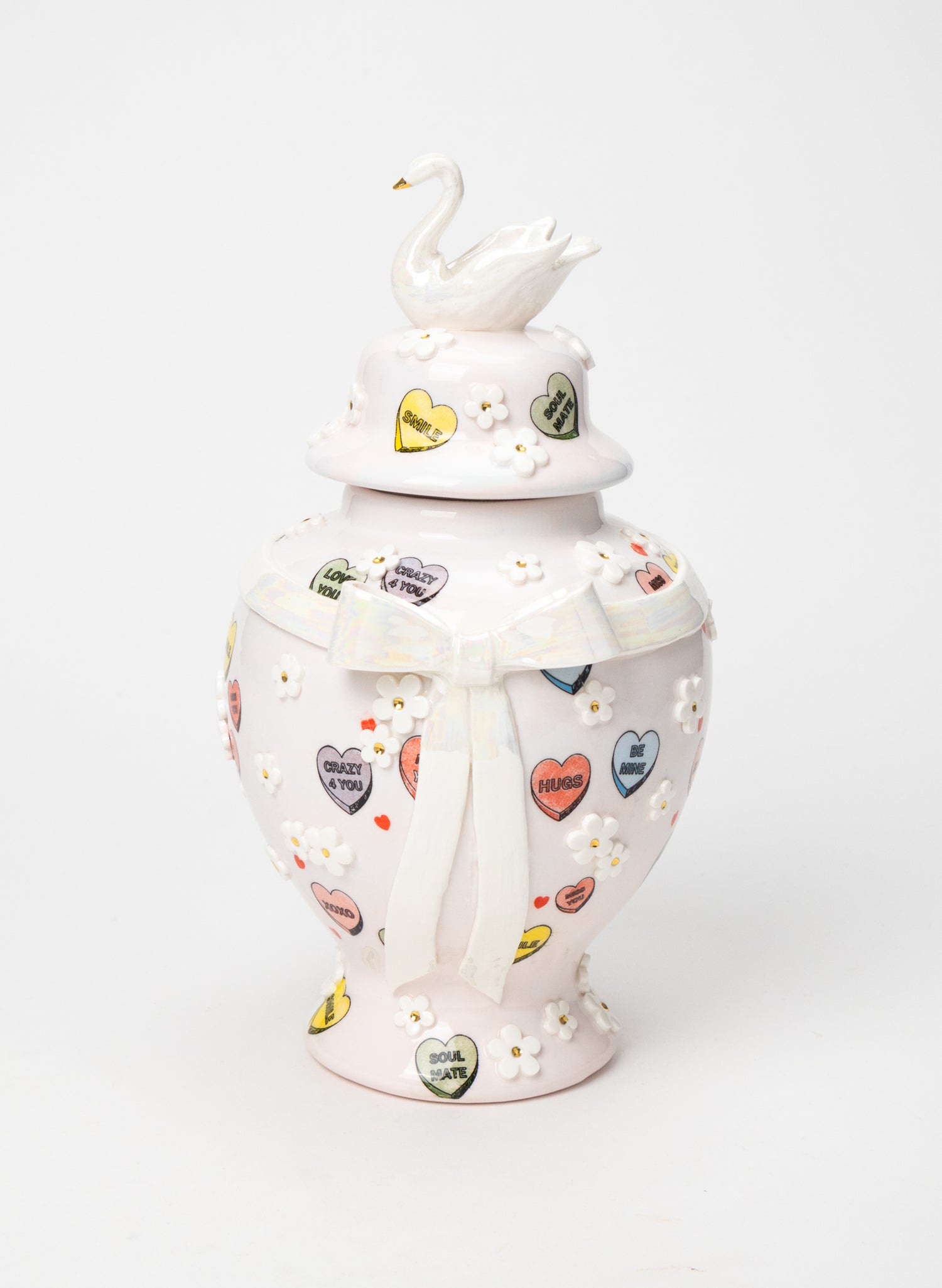 Medium Swan Vase
