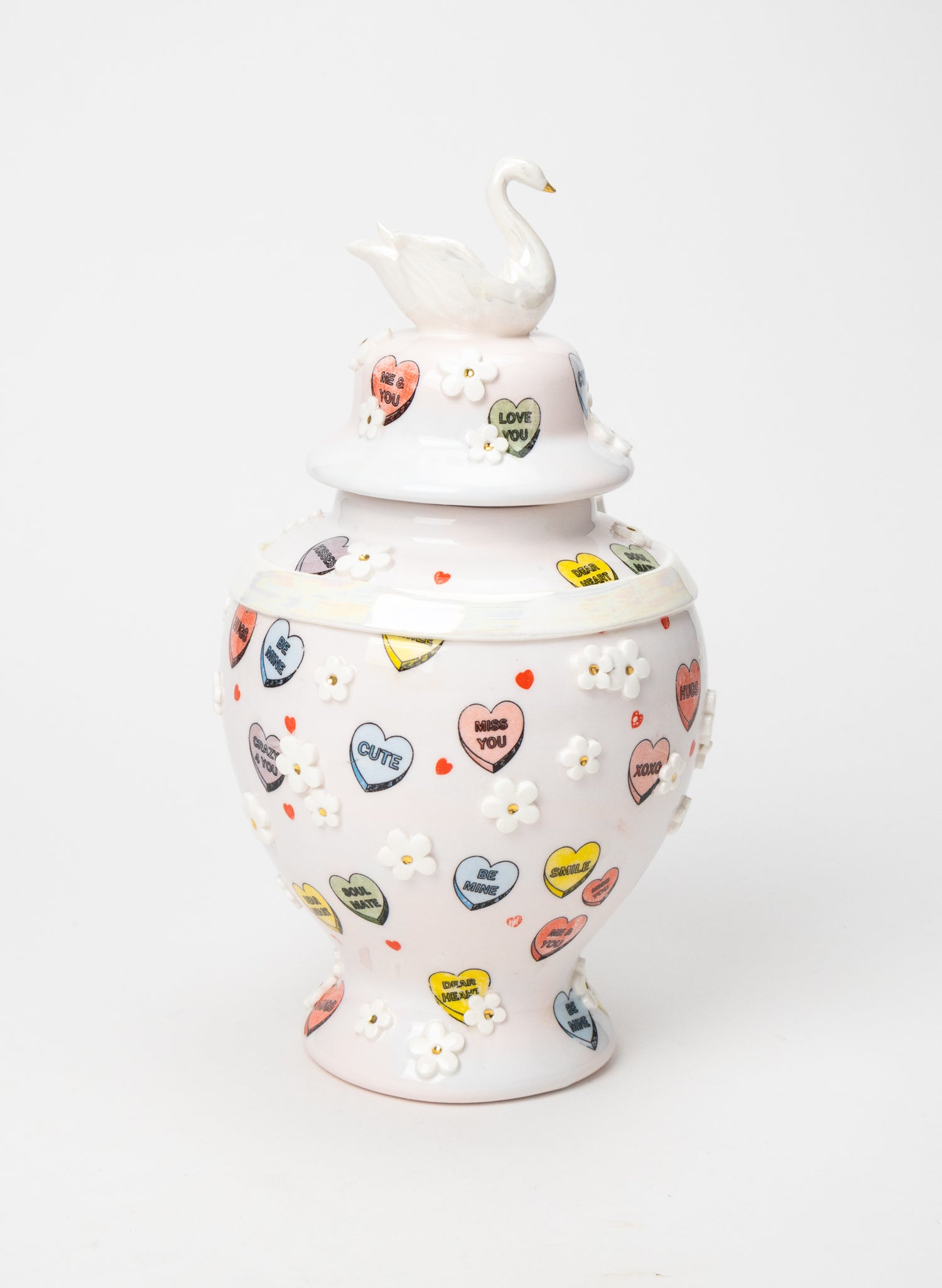 Medium Swan Vase