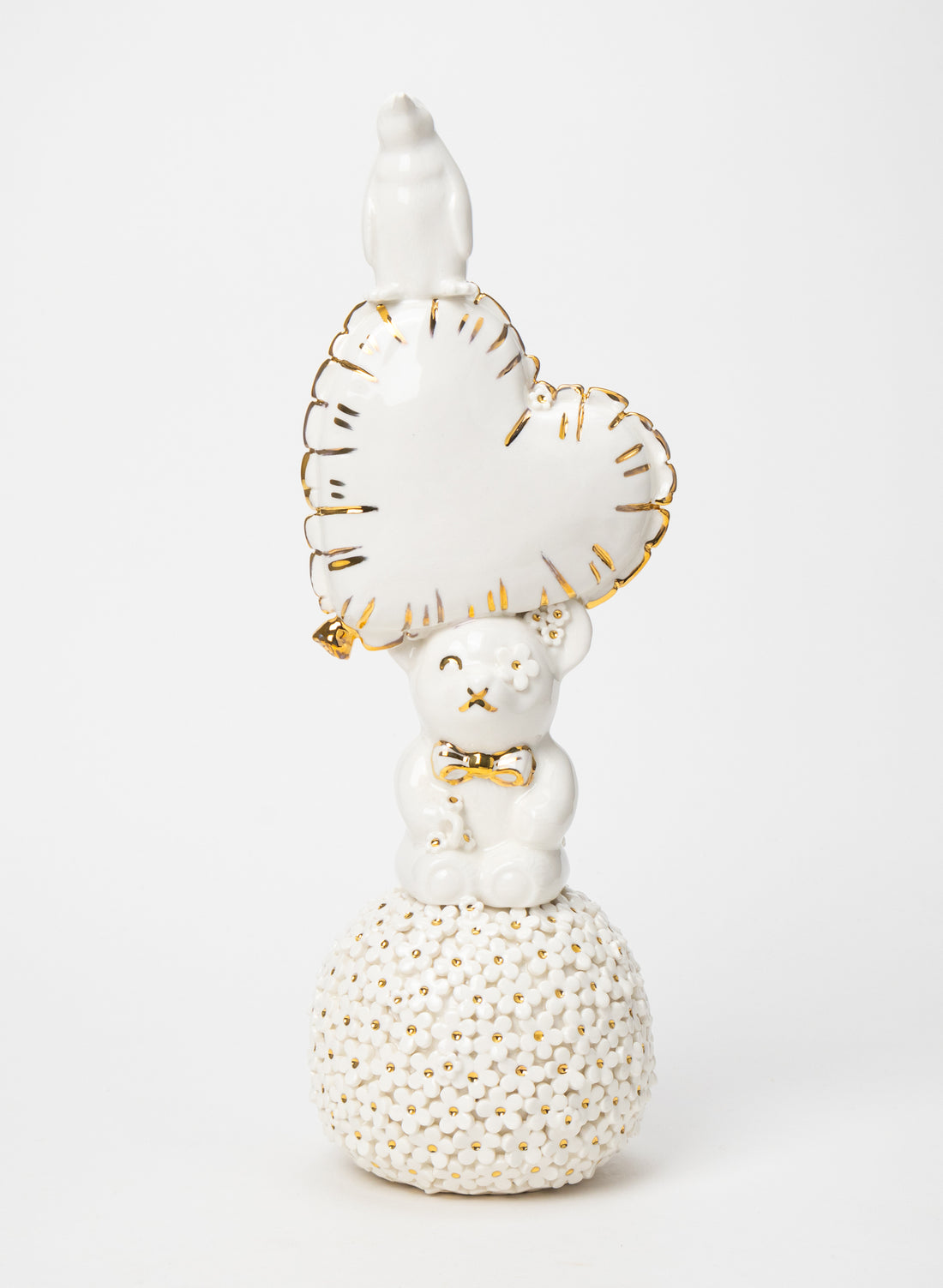 Object Stack with Bear, Heart and Penguin