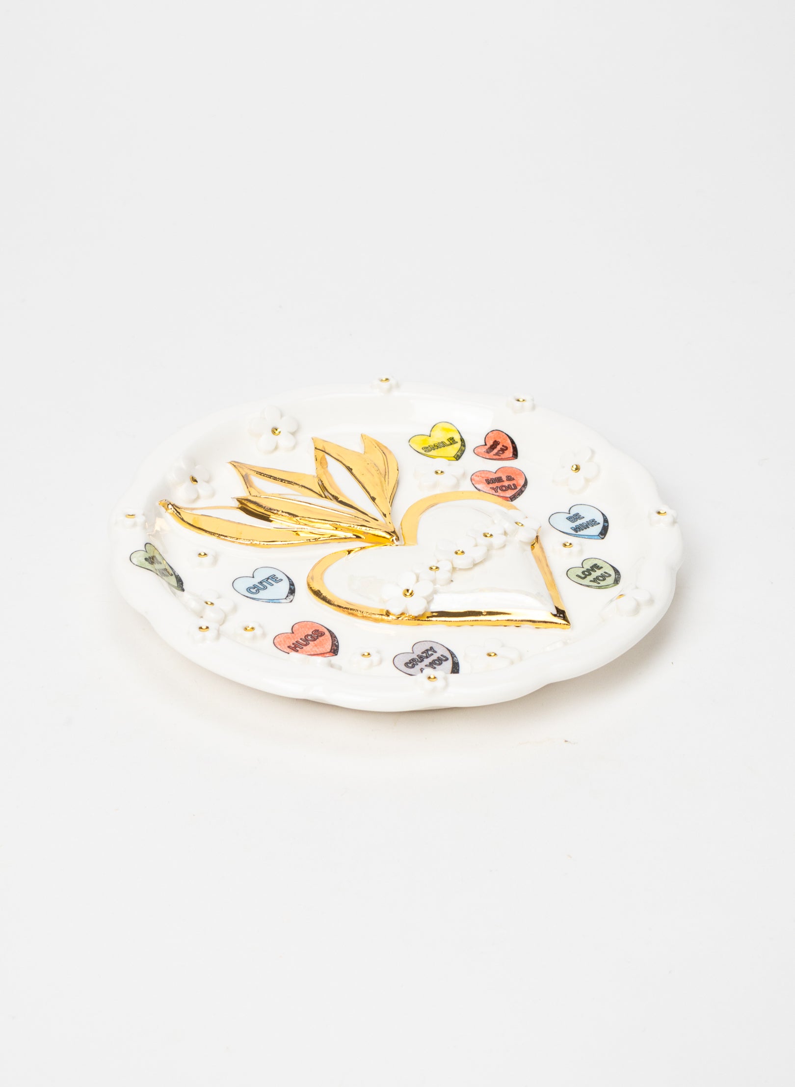 Small Round Sacred Heart Wall Plate