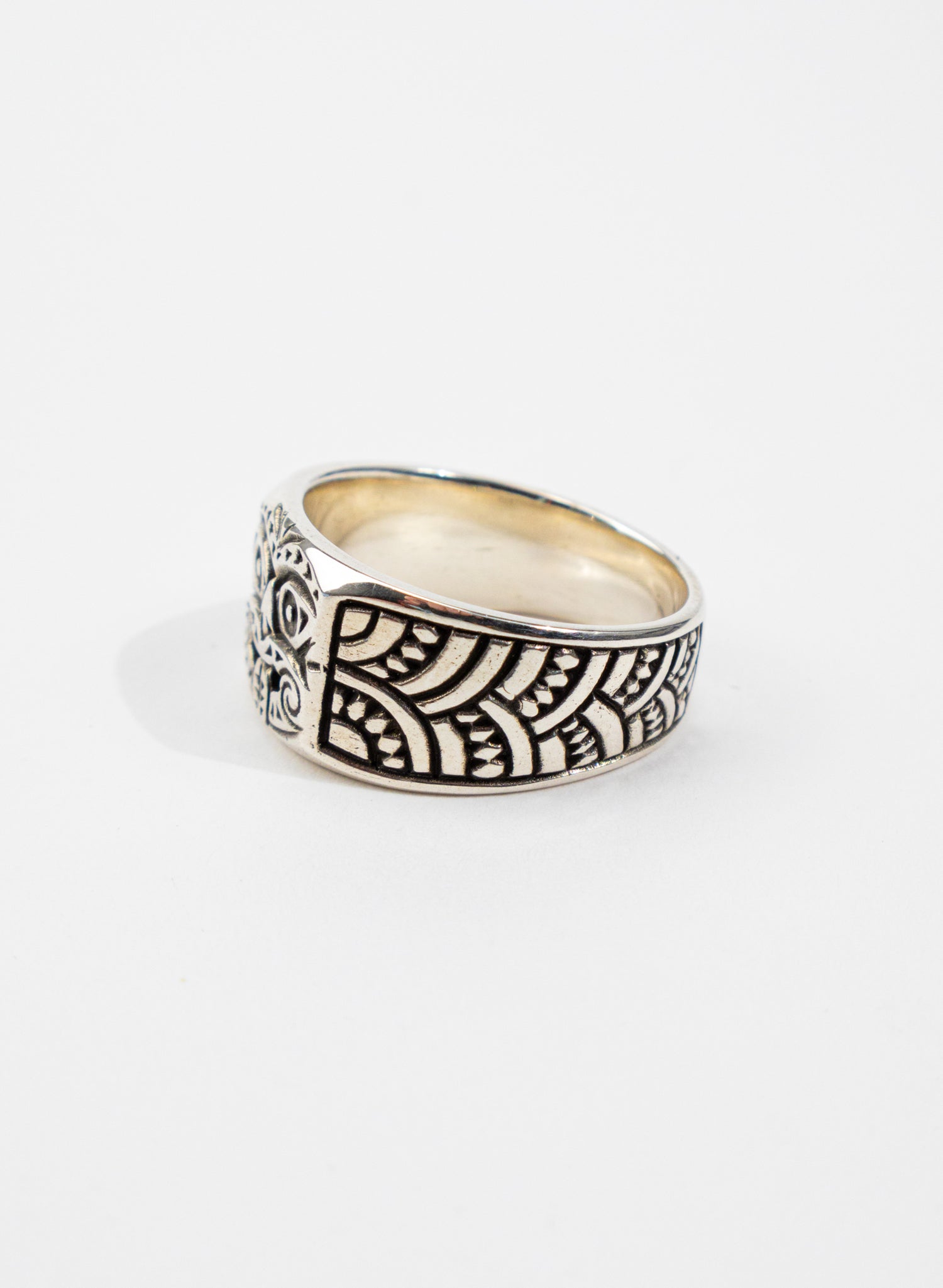 Tā Moko Ring - Sterling Silver