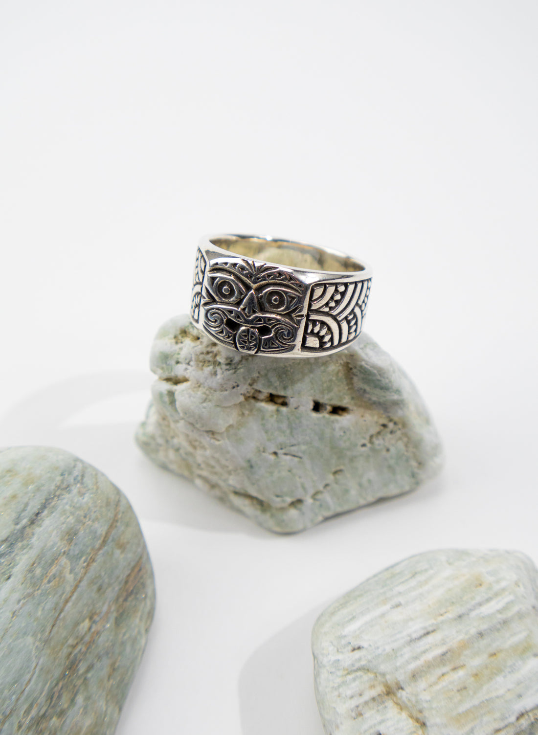 Tā Moko Ring - Sterling Silver
