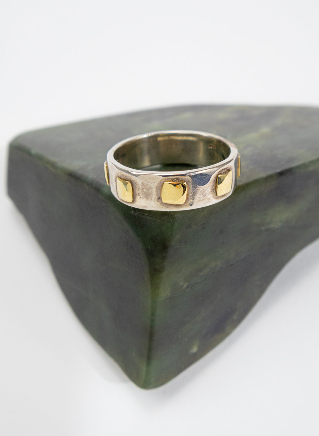 Gold Rivet Ring