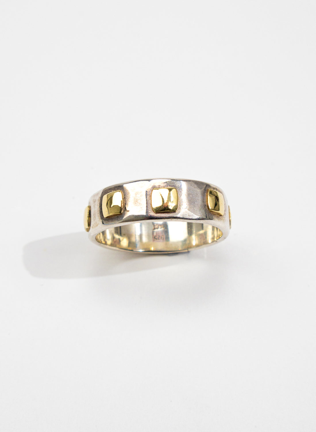 Gold Rivet Ring