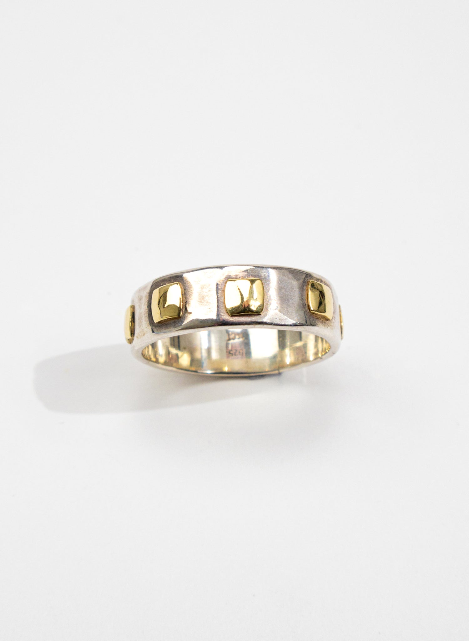 Gold Rivet Ring