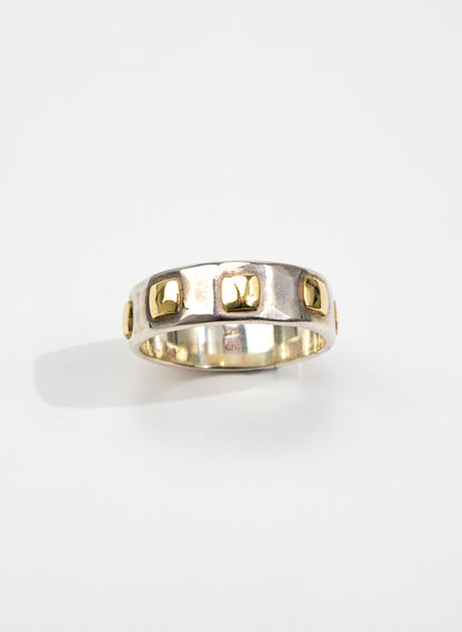 Gold Rivet Ring