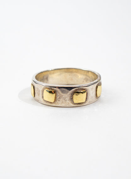 Gold Rivet Ring