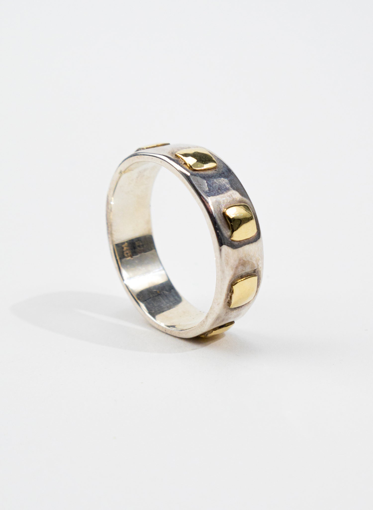 Gold Rivet Ring
