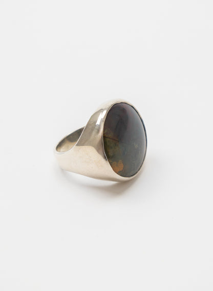 Round Snowflake Ring