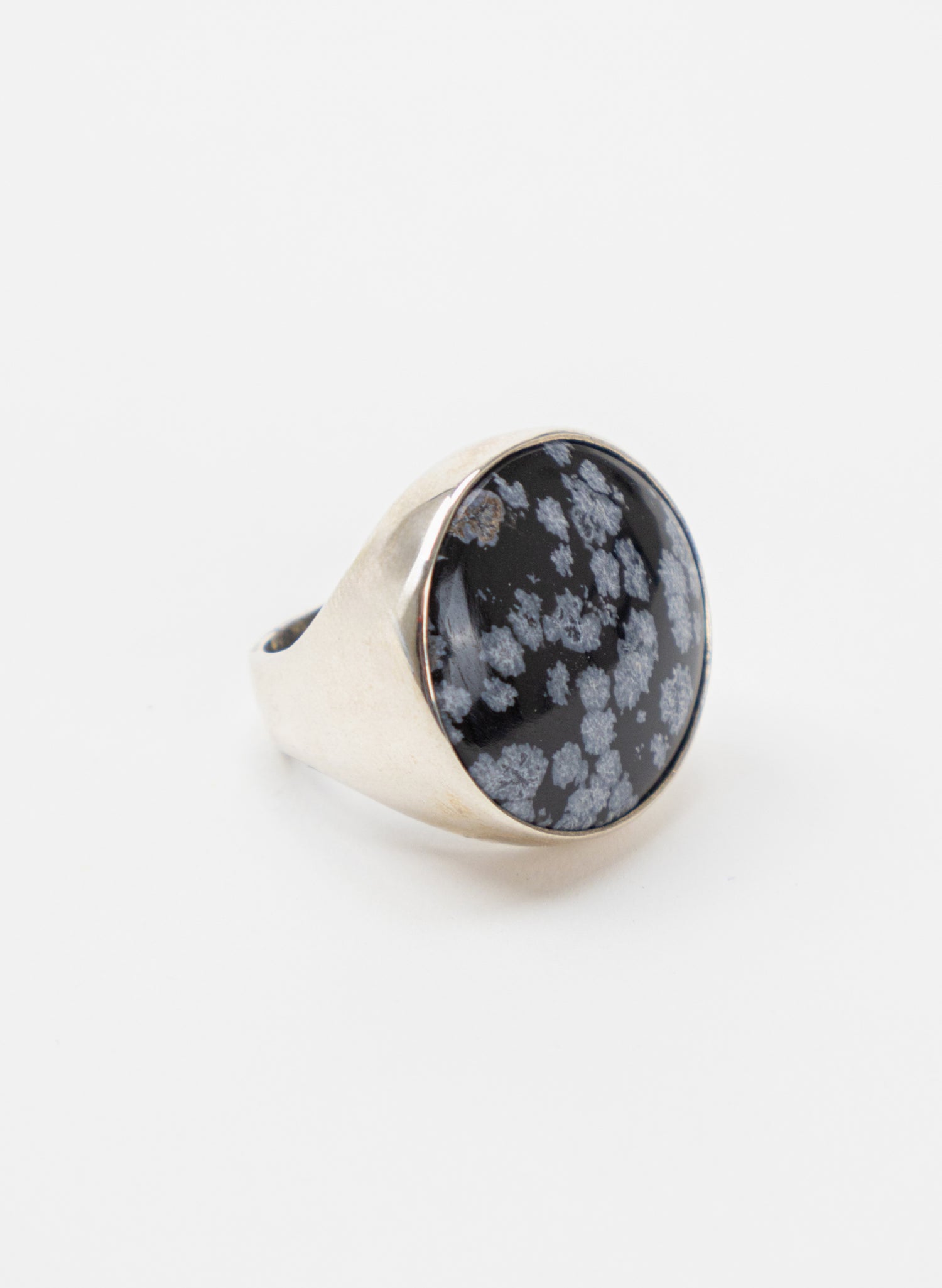 Round Indian Bloodstone Ring