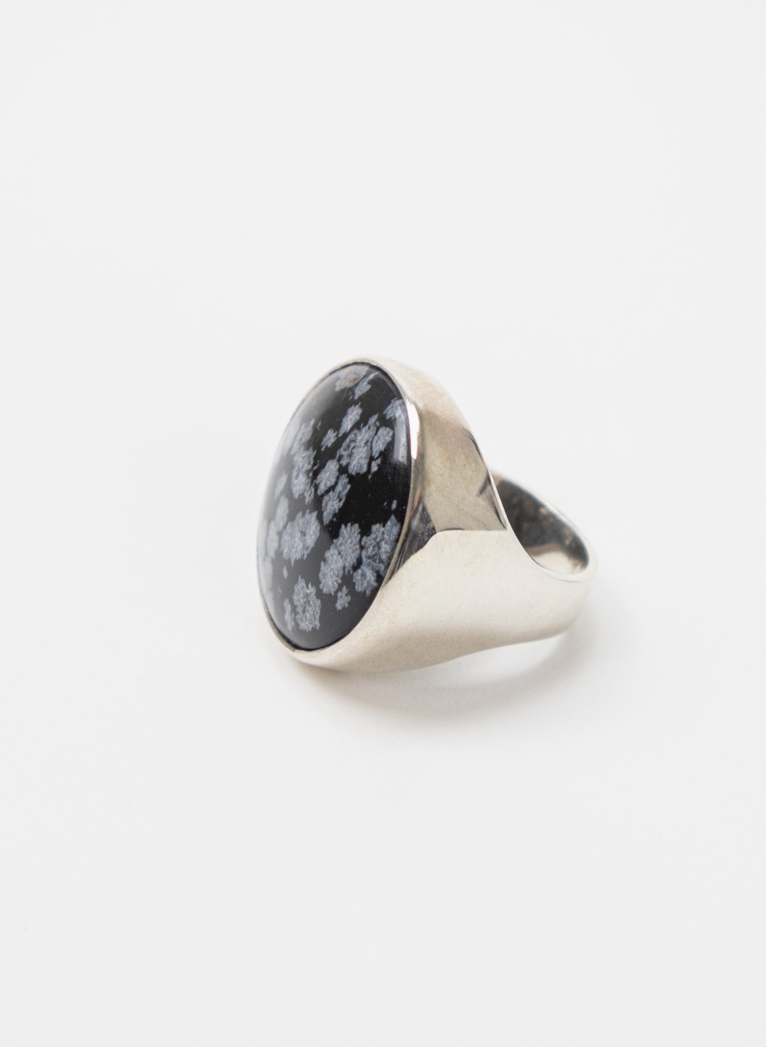 Round Indian Bloodstone Ring