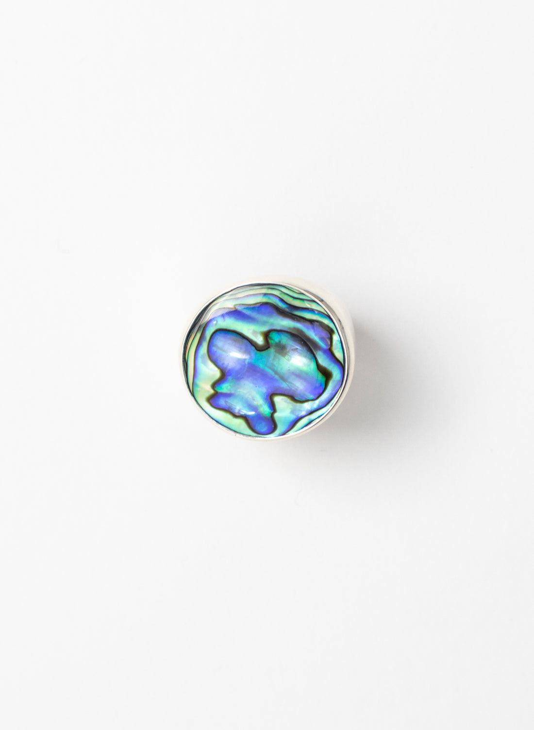Iridescent Paua Ring Large