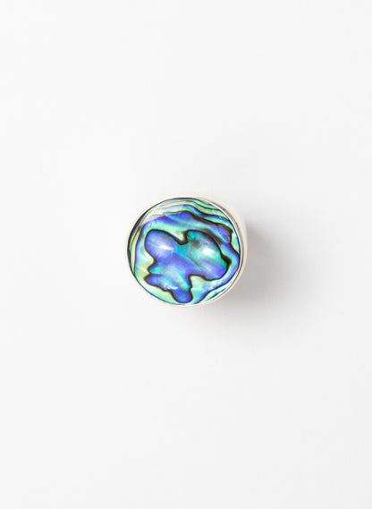 Iridescent Paua Ring Large