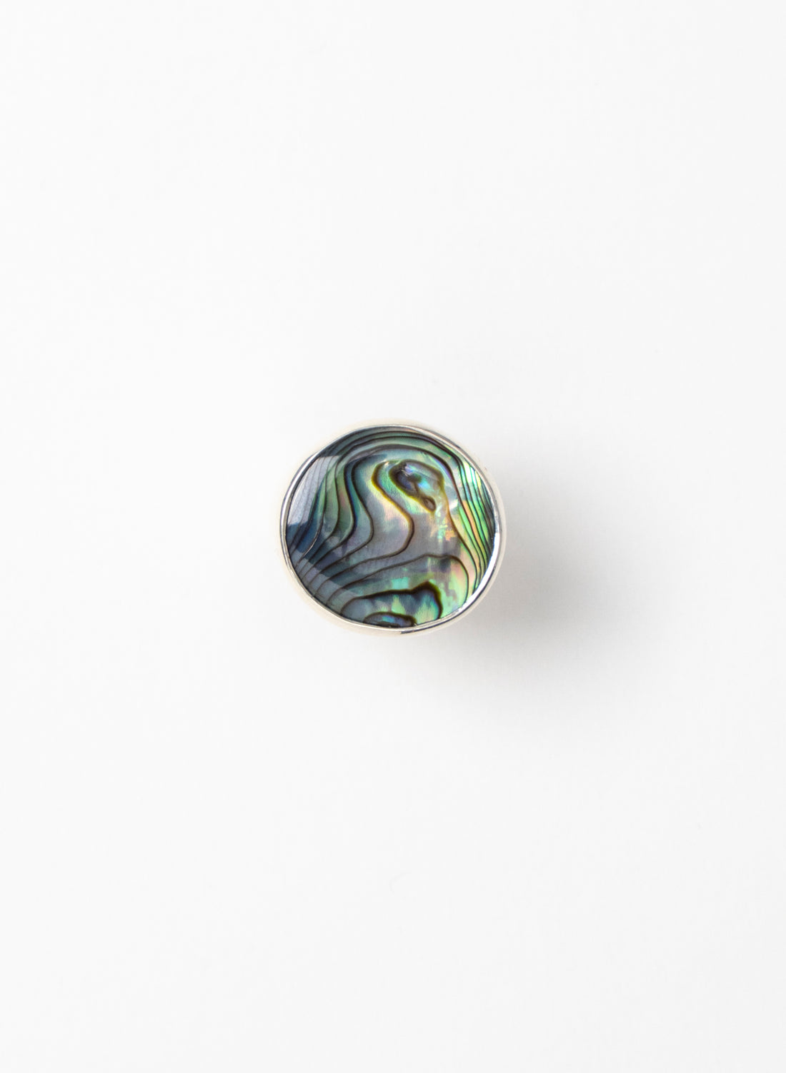 Iridescent Paua Ring Medium