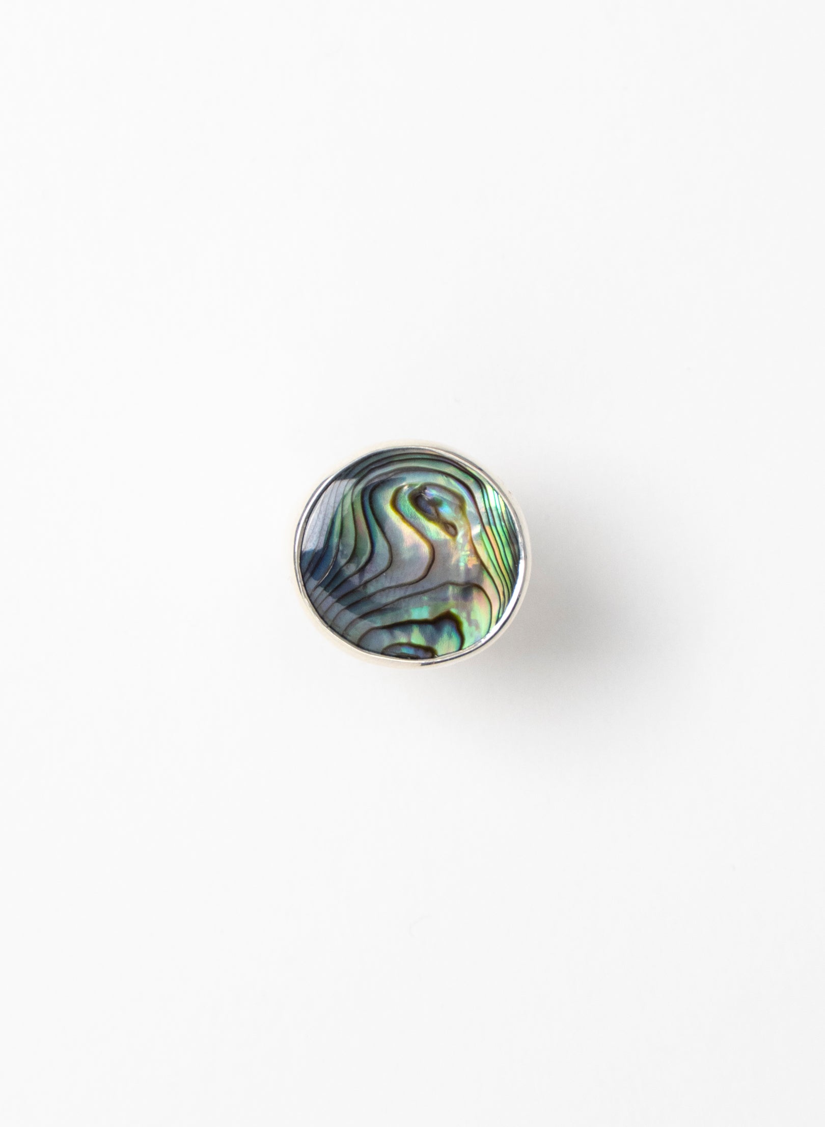 Iridescent Paua Ring Medium