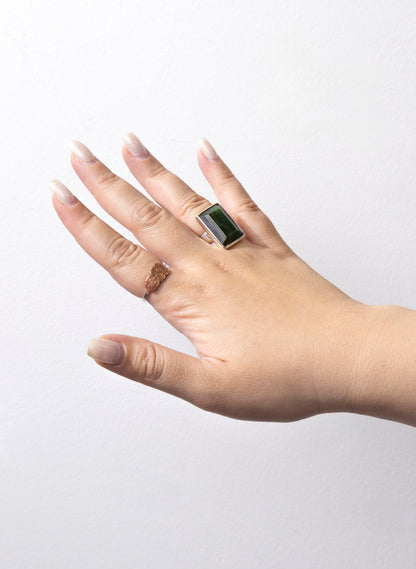 Pounamu Ring Rectangle