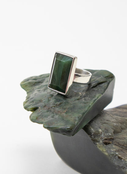 Pounamu Ring Rectangle
