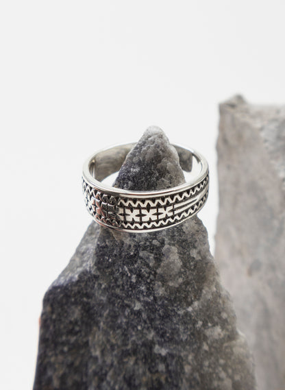 Whānau Stirling Silver Ring