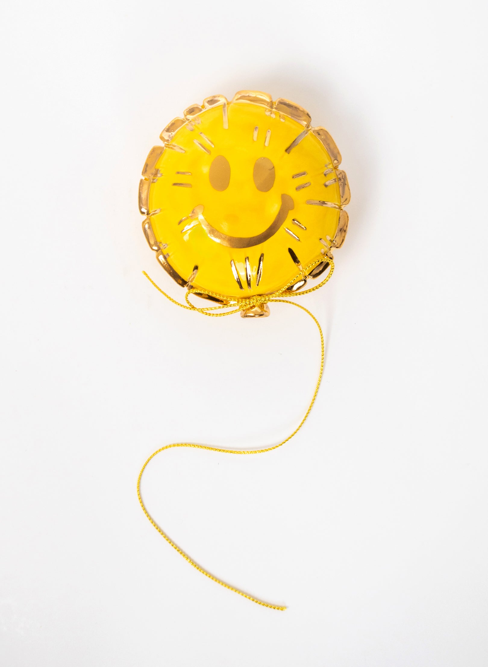 Mini Helium Balloon Wall Sculpture Emoji Smiley Face