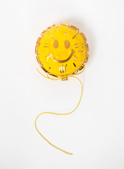 Mini Helium Balloon Wall Sculpture Emoji Smiley Face