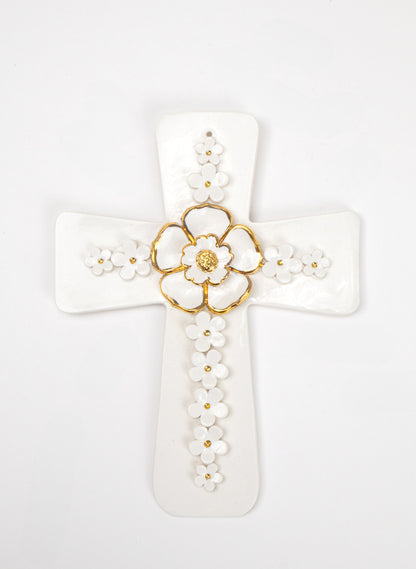 Large Flower Cross