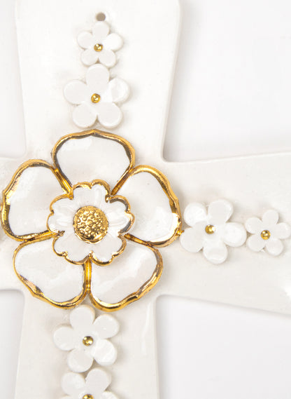 Large Flower Cross